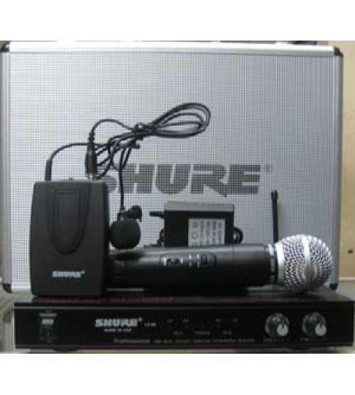 Shure LX88 1 Mic Wireless , 1 Mic Clip on/Jepit